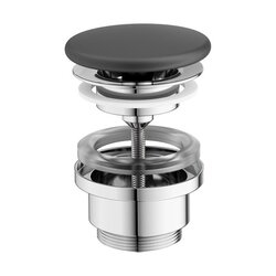 Донний клапан Flat Антрацит X01921 RAVAK - зображення 1