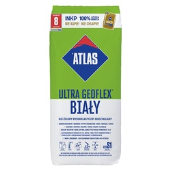 Клей для плитки Atlas Ultra Geoflex White (22,5 кг) - зображення 1