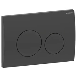 Кнопка зливу Delta20 115.127.14.1 чорний мат Geberit - зображення 1