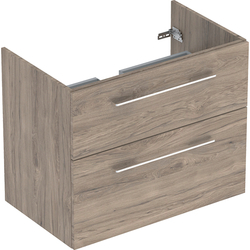 Шафка під умивальник Selnova Square slim rim Горіх темний 501.210.00.1 Geberit - зображення 1