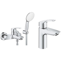 Набір змішувачів для душу 3 в 1 Eurosmart S UA123302S0 Grohe - зображення 1