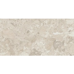 Декор Gradia Greige SZKL RECT STR MAT 598x1198 Paradyz - зображення 1