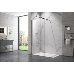 Душова кабіна Ramos Walk-in 120х200 чорний ARMAFORM - зображення 1