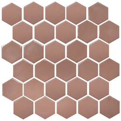 Мозаїка H 6011 Hexagon Hot Pink 295×295x9 Котто Кераміка - зображення 1