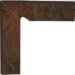 Цоколь лівий Semir Brown 2х-елементний 81x300x11 Paradyz - зображення 1
