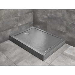 Душовий піддон Doros F Compact Stone Anthracite 120x70 RADAWAY - зображення 1