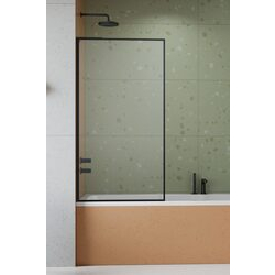 Шторка для ванни Modo F SL Black PNJ II 80 R RADAWAY - зображення 1