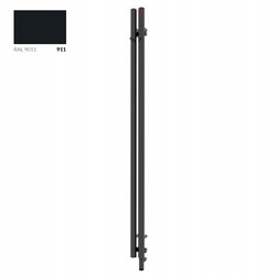 Рушникосушка Rolo Hanger E 1400x95 Ral 9011 WLROW140009K911E1ORXMX0 Terma - зображення 1