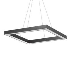 Люстра ORACLE D60 SQUARE NERO (245690), IDEAL LUX - зображення 1