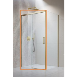 Душові двері Idea Brushed Gold KDJ 130 ліві RADAWAY - зображення 1