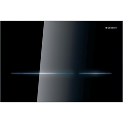 Кнопка зливу електронна Sigma 80 116.090.SG.6 чорний Geberit - зображення 1