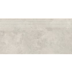 Ступень прямая Quenos White Steptread 298×598x8 Opoczno - зображення 1