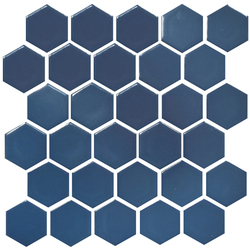 Мозаїка H 6008 Hexagon Steel Blue 295×295x9 Котто Кераміка - зображення 1