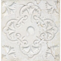 Плитка стінова Aged White Ornato 200x200 Aparici - зображення 1