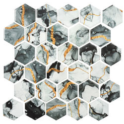 Мозаїка HP 6020 Hexagon 295x295x9 Котто Кераміка - зображення 1