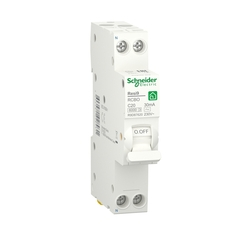 Дифференциальный автоматический выключатель 6kA 1M 1P+N 20A C 30mA AC RESI9 (R9D87620), Schneider Electric - зображення 1