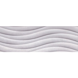 Плитка стінова Milano Soft Grey Wave 250x750x9 Konskie - зображення 1