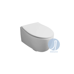 Унітаз підвісний Lft Spazio з кришкою soft-close LFT18-F85-LFT006  Glossy white SIMAS - зображення 1