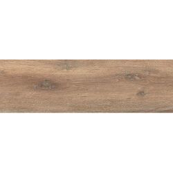 Плитка керамогранитная Frenchwood Brown 185×598x8 Cersanit - зображення 1