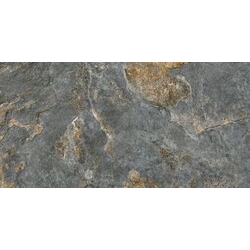 Плитка керамогранитная Stone Galaxy Graphite RECT 598x1198x8 Cersanit - зображення 1