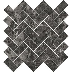 Мозаика Sephora Black Mosaic 297×268x10 Opoczno - зображення 1