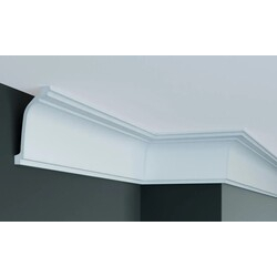 Карниз поліуретановий Gaudi Decor (P 136 Flexi), ELITE DECOR - зображення 1