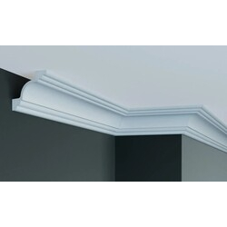 Карниз поліуретановий Gaudi Decor (P 201 Flexi), ELITE DECOR - зображення 1