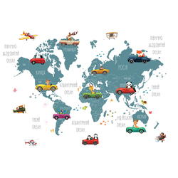 Фотошпалери LeoPrint Автостопом - зображення 1