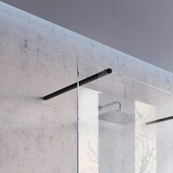 Набір тримачів душової стінки W SET-100 Wall-Corner, (GWD010003019) RAVAK - зображення 1