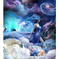 Фотошпалери LeoPrint Космічні думки - зображення 1