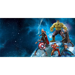 Фотошпалери LeoPrint Герої Marvel - зображення 1