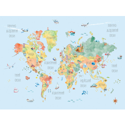 Фотошпалери LeoPrint Нотатки мандрівника - зображення 1