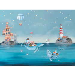 Фотошпалери LeoPrint Подорож на китах - зображення 1