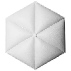 Панель поліуретанова Art Decor (W 332 (шестикутник 404х466х38 мм)), ELITE DECOR - зображення 1