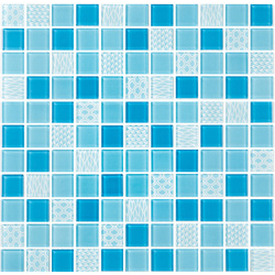 Мозаїка GM 4051 C3 Blue D-Blue M-Structure 300×300x4 Котто Кераміка - зображення 1