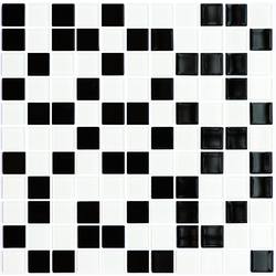 Мозаика GM 4001 С2 Black-White 300x300x4 Котто  Керамика - зображення 1