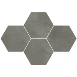 Мозаїка Town Grey Mozaika Heksagon 283x408x9,5 Stargres - зображення 1