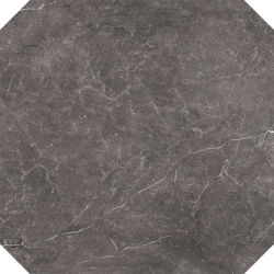 Плитка керамогранитная Imperial Graphite Темно-серый Oktagon POL 597x597x8,5 Nowa Gala - зображення 1