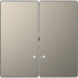 D-Life КЛАВІША 2-на для LED НІКЕЛЬ - зображення 1