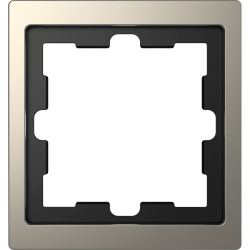 D-Life РАМКА 1-постова НІКЕЛЬ - зображення 1