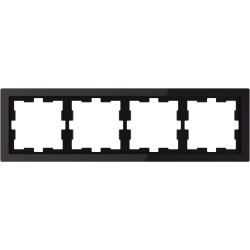 D-Life РАМКА 4-постова ЧЕР. ОНІКС - зображення 1