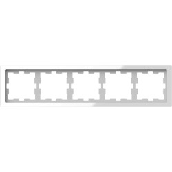 D-Life РАМКА 5-постова БІЛ. КРИСТАЛ - зображення 1