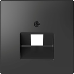 D-Life ЦЕНТРАЛЬНА НАКЛАДКА RJ45 АНТРАЦИТ - зображення 1