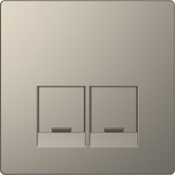 D-Life ЦЕНТР. НАКЛ. 2-мод. роз. НІКЕЛЬ - зображення 1