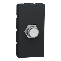 Розетка Coaxial F-type, 1 модуль антр - зображення 1