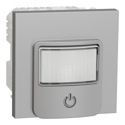 Датчик руху з вимикачем 10 A алюміній - зображення 1