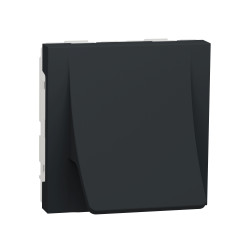 Вивід кабеля 16А 2 модуля антрацит - зображення 1