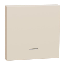 Накладка Unica New 2 модулі, бежевий - зображення 1