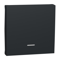 Накладка Unica New 2 модулі, антрацит - зображення 1