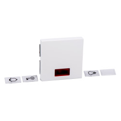 SM КЛАВІША,З ВІКОНЦ.Д-СИМВ., АКТ-БІЛ - зображення 1